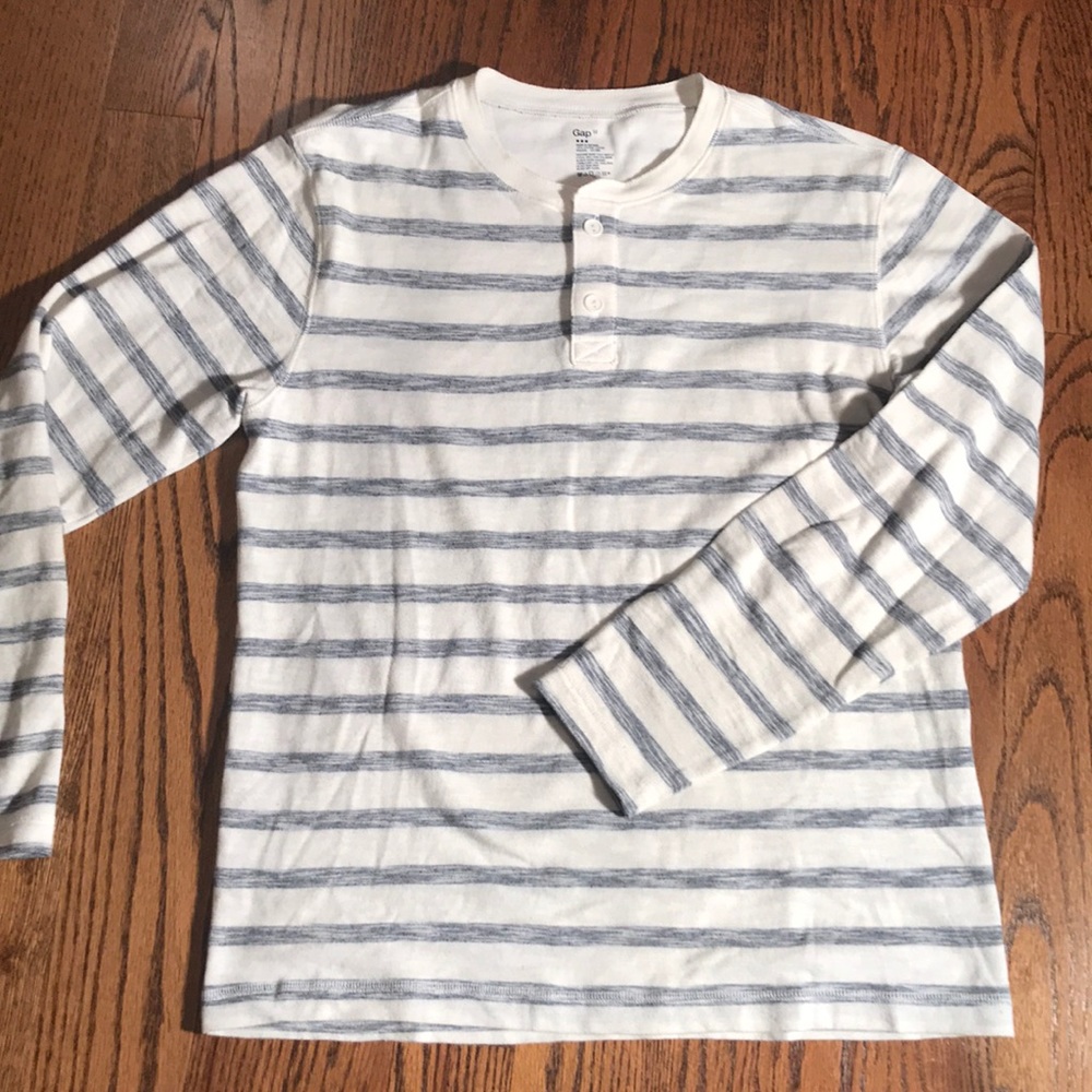 Men’s Striped Long Sleeve Shirt NWOT